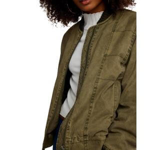 Free People We The Free Jax Washed Bomber